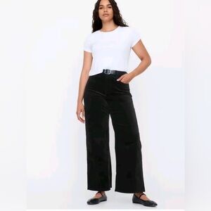 NWT*  Gap Velvet Wide Leg Pants  *NWT